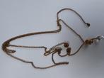 Ketting met Algerijnse liefde knoop, Ophalen of Verzenden, Zilver, Overige materialen