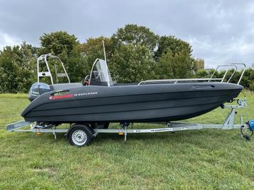 Pioner 16 professionele werk/vis/haven/boot in nieuwstaat! beschikbaar voor biedingen