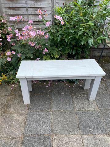 Massief houten tuinbankje-100/35 cm beschikbaar voor biedingen