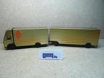 HERPA 1:87, MB Volume-Combi "ACKERMANN-FRUEHAUF", Zie Foto`s, Ophalen of Verzenden, Zo goed als nieuw, Bus of Vrachtwagen, Herpa