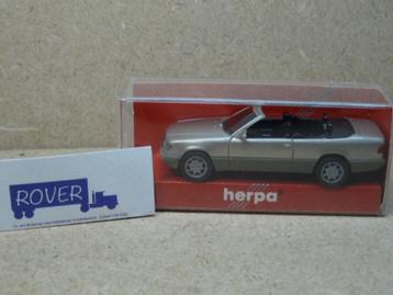 HERPA 1:87, MERCEDES 320-E Cabrio Met.Silver, OVP Zie Foto`s beschikbaar voor biedingen