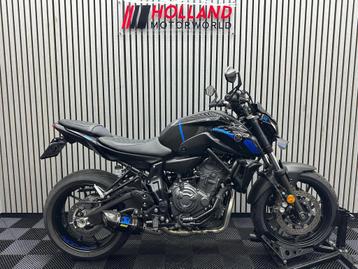 Yamaha MT-07 2024 BTW motor zwart MT07 Akrapovic MT Blauw beschikbaar voor biedingen