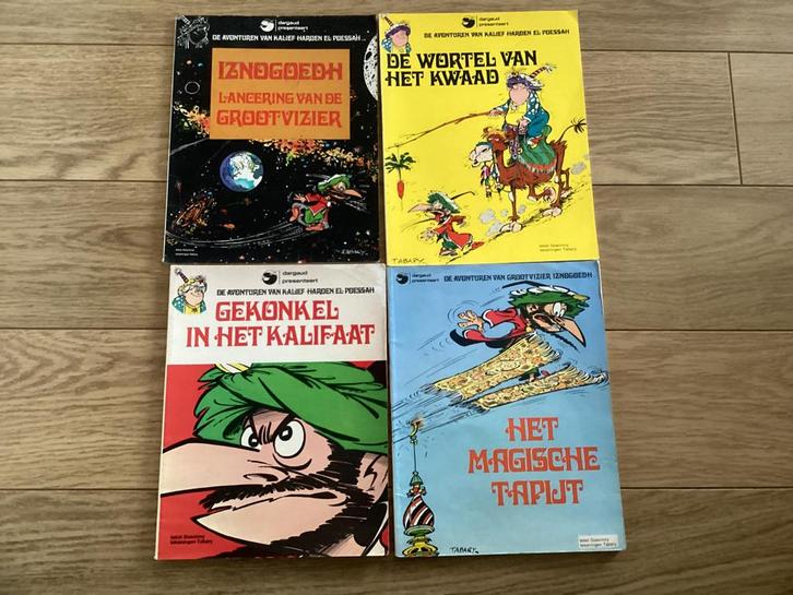 Iznogoedh 5 t/m 8, Boeken, Stripboeken, Gelezen, Meerdere stripboeken, Ophalen of Verzenden