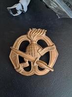 Commando baret embleem, Ophalen of Verzenden, Landmacht, Nederland, Embleem of Badge