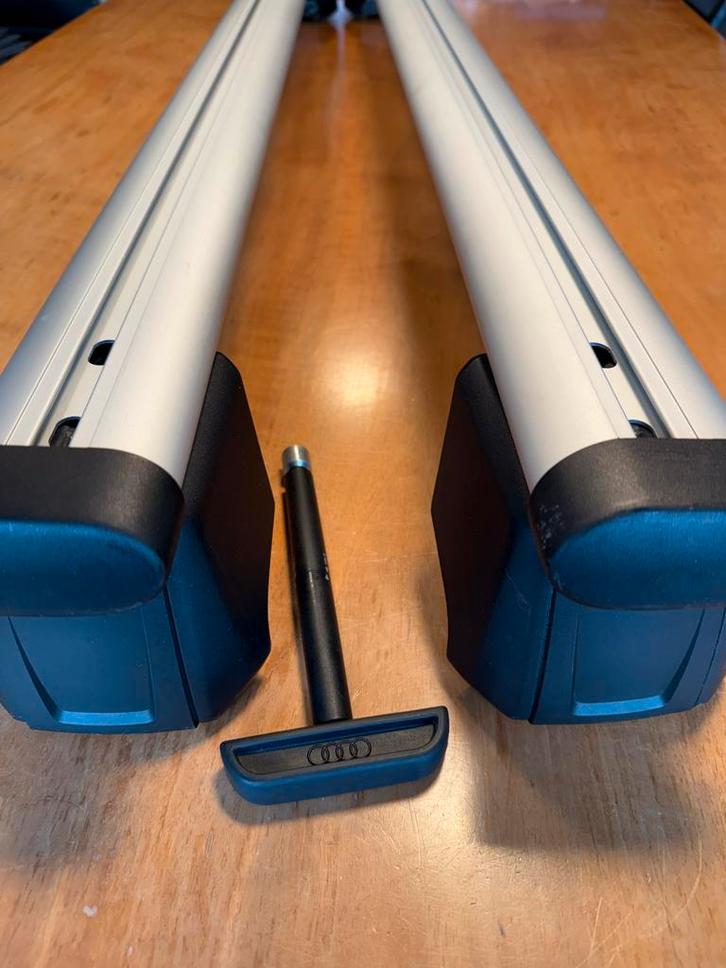 Audi Q5 (8R) Dakdragers Origineel - gebruikt, Auto diversen, Dakdragers, Gebruikt, Ophalen of Verzenden