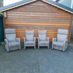Set van 4 stoelen Prominent. 2 x sta op / relax: 3 motorig, Ophalen, Zo goed als nieuw, Minder dan 75 cm, 50 tot 75 cm