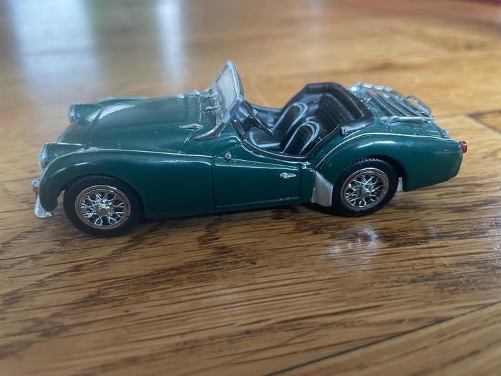 Triumph TR3A Jouef Evolution, Hobby en Vrije tijd, Modelauto's | 1:43, Zo goed als nieuw, Auto, Overige merken, Ophalen of Verzenden