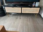 Rieten TV Meubel Maison du Monde - Zo goed als nieuw, Overige materialen, 100 tot 150 cm, Ophalen of Verzenden, Zo goed als nieuw