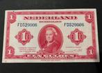1 gulden Wilhelmina uit 1943, Postzegels en Munten, Bankbiljetten | Nederland, Ophalen of Verzenden, 5 gulden