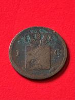 1 Cent 1827, Postzegels en Munten, Munten | Nederland, Ophalen of Verzenden, Koning Willem I, 1 cent, Losse munt