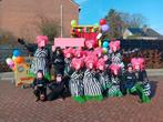 Carnaval vastelaovend groep thema dropjes/snoep/engelse drop, Ophalen of Verzenden, Gedragen, Maat 42/44 (L), Carnaval