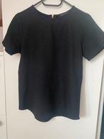 Costes Zwart Shirt Dames Maat 36, Zwart, Ophalen of Verzenden, Zo goed als nieuw, Korte mouw