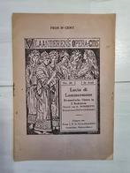 Vlaanderens Opera-Gids Lucia di Lammermoor No. 48, Ophalen of Verzenden, Gelezen, G. Donizetti, Folder