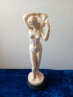 Aphrodite Beeld - Godin van de Liefde - Albast/Hars, Antiek en Kunst, Kunst | Beelden en Houtsnijwerken, Ophalen of Verzenden