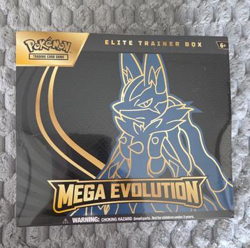 Pokémon TCG Mega Evolution Mega Lucario ETB / ELITE TRAINER beschikbaar voor biedingen