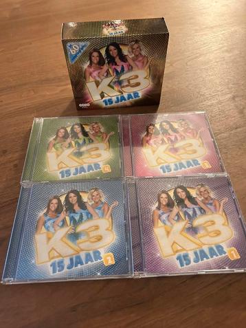 K3 - 15 jaar K3 - 4 cd box beschikbaar voor biedingen