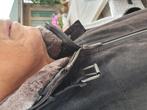 Echte leder jack maat 52, Ophalen of Verzenden, Zo goed als nieuw, Blauw, W36 - W38 (confectie 52/54)