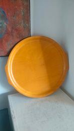 2682 vintage design plywood Finland dienblad Backman, Ophalen of Verzenden, Gebruikt, Rond, Metaal