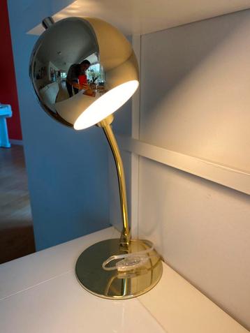 Hippe messing bureau/tafel lamp beschikbaar voor biedingen