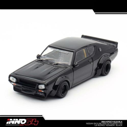 LB Works Nissan Skyline 2000 GT-R (KPGC110) van Inno64 1/64, Hobby en Vrije tijd, Modelauto's | Overige schalen, Nieuw, Auto, Ophalen of Verzenden