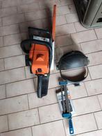 Ketting zaag met toebehoren, Tuin en Terras, Hand-tuingereedschap, Ophalen, Zo goed als nieuw