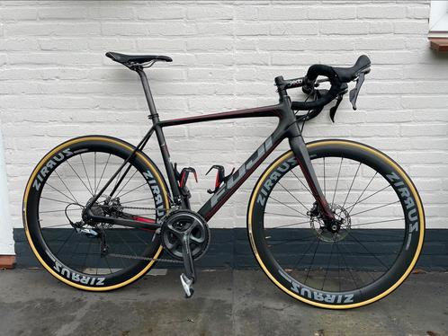 Fuji SL2.1 disc Ultegra maat 56 Carbon, Fietsen en Brommers, Fietsen | Racefietsen, Zo goed als nieuw, Heren, Overige merken, Meer dan 20 versnellingen