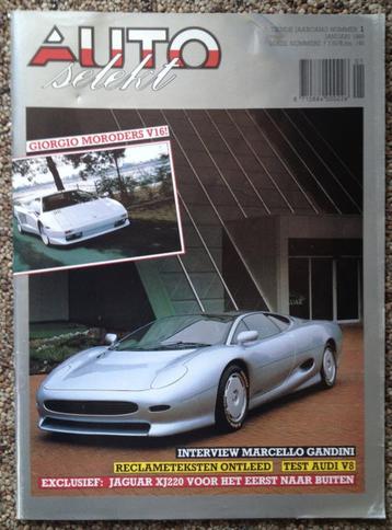 Auto Selekt: Jaguar XJ220, Audi V8, BMW Z1, Cizeta Moroder beschikbaar voor biedingen