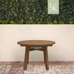 Landelijk klassieke tuintafel - Iceland rond, Tuin en Terras, Tuintafels, Niet ingevuld, Nieuw, Ophalen of Verzenden, Niet ingevuld