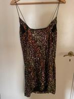 Pailletten glitter jurk pride, Ophalen, Zwart, Nieuw, Maat 36 (S)