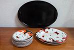 Societee ceramique onderzetters en schaal faust en dienblad, Antiek en Kunst, Antiek | Keramiek en Aardewerk, Ophalen of Verzenden