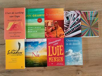 Diverse boeken ontwikkeling en spiritualiteit 