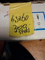 Zelfborende golplaatschroeven 6,3x60 & 6,3x70, Ophalen of Verzenden, Nieuw, Schroeven