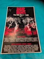 Mr. Big - Gesigneerde Promo Kaart - The BIG Finish Tour, Rechthoekig Staand, Verzenden, A4 of kleiner, Zo goed als nieuw