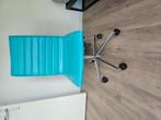 Bureaustoel in leuke blauwe kleur / turquoise, Ophalen, Gebruikt, Blauw