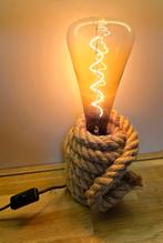 Mooie Grote TafelLamp 38cm / EGLO lamp / betonnen voet / Jut, Ophalen of Verzenden, Nieuw, Minder dan 50 cm