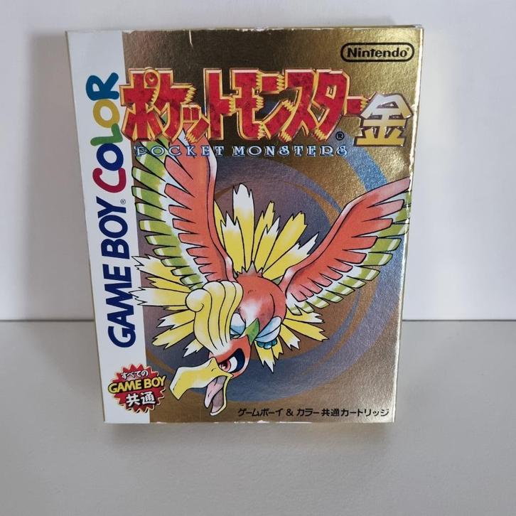 Pokémon Gold Game Boy Color – Originele Japanse Versie, Spelcomputers en Games, Games | Nintendo Game Boy, Zo goed als nieuw, Role Playing Game (Rpg)