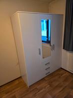 Mooie grote klerenkast met spiegel., Ophalen of Verzenden