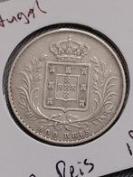 Portugal 500 Reis 1879 Luis I  - Zilver, Verzenden, Overige landen, Losse munt, Zilver