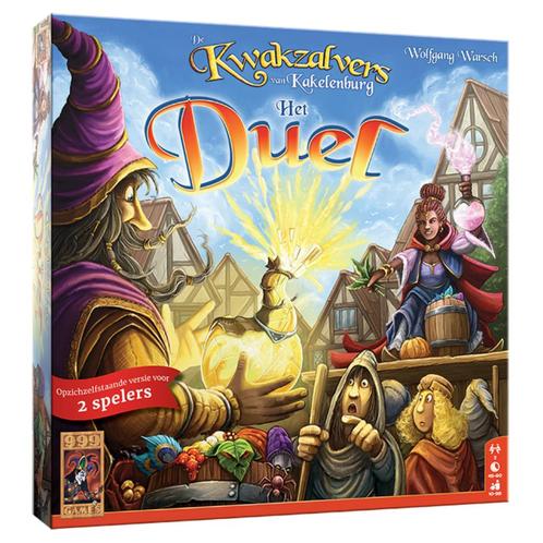 De Kwakzalvers van Kakelenburg: Het Duel - Nieuw in doos, Hobby en Vrije tijd, Gezelschapsspellen | Bordspellen, Nieuw, Een of twee spelers