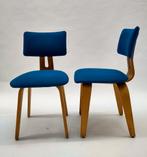 2x vintage eetkamerstoel Pastoe SB03 Cees Braakman stoel, Huis en Inrichting, Stoelen, Ophalen, Hout, Gebruikt, Twee