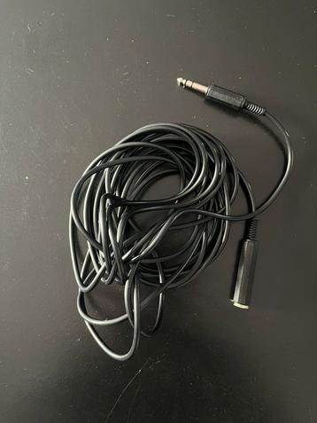 Audio verlengkabel voor hoofdtelefoon 6 meter beschikbaar voor biedingen