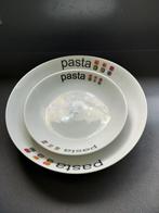 5 Delig pastaset., Ophalen, Zo goed als nieuw, Overige stijlen, Bord(en)