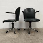 2x Vintage bureaustoel 356 van Gispen Bauhaus - OPKNAPPERS, Huis en Inrichting, Bureaustoelen, Ophalen, Gebruikt, Onbekend, Onbekend