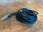 Teufel Subwoofer Interconnect cable 2,5 meter, Ophalen of Verzenden, Gebruikt, 2 tot 5 meter, Luidsprekerkabel