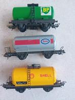 H0#489 Lima tankwagon 2704, 2711, 302713., Hobby en Vrije tijd, Modeltreinen | H0, Gebruikt, Gelijkstroom, Wagon, Ophalen of Verzenden
