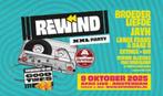 2 kaarten REWIND XXL AFAS LIVE AMSTERDAM 9 OKTOBER, Tickets en Kaartjes, Evenementen en Festivals, Twee personen