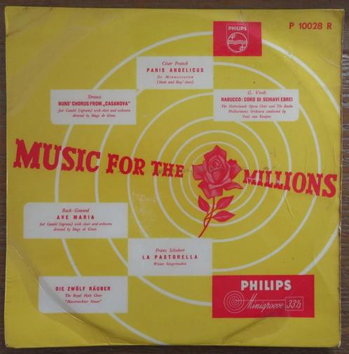 Music For The Millions, Cd's en Dvd's, Vinyl | Wereldmuziek, Gebruikt, Europees, Overige formaten, Ophalen