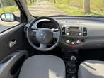 Nissan Micra 1.4 Tekna AIRCO 3DRS NETTE AUTO, Auto's, Nissan, Gebruikt, 4 cilinders, Leder en Stof, Zwart