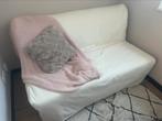 Slaapbank ikea lycksele, Tweepersoons, Zo goed als nieuw, Crème, 140 cm