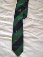 Zijden stropdas met eenden, Kleding | Heren, Ophalen of Verzenden, Zo goed als nieuw, Blauw
